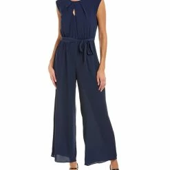 Best Pirce ❤️ women London Times Pebble Crepe Jumpsuit 🔥