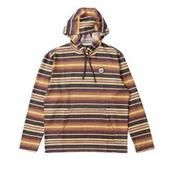 Promo ⭐ Hurley men Modern Surf Poncho Long Sleeve Top in Black 💯