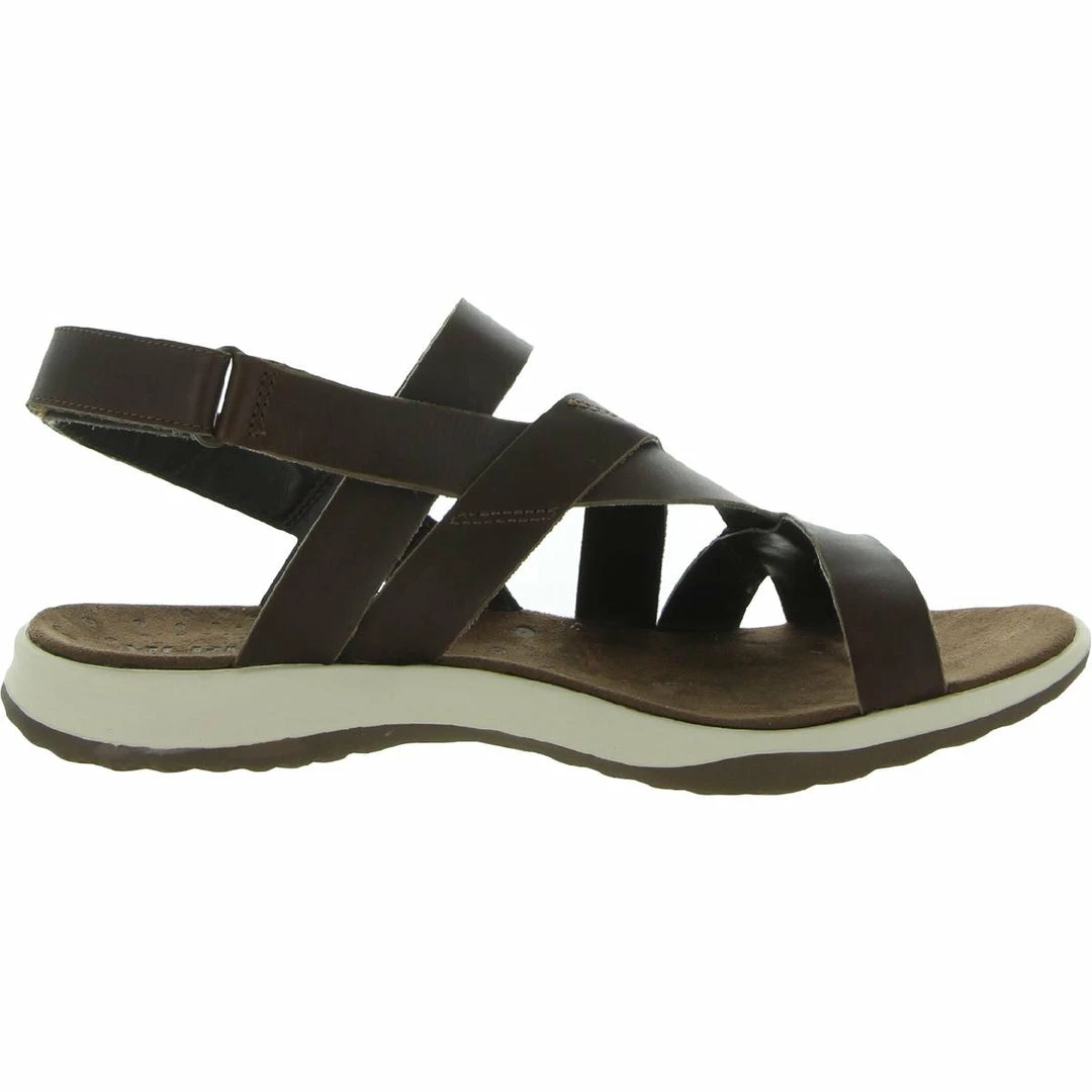 Cheap π₯° Merrell Sunstone Cross π© Womens Leather Comfort Wedge π©΄ Sandals π― - Image 3