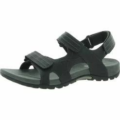 Hot Sale 😀 Merrell Sandspur Rift Strap Mens Leather Comfort Slingback 🩴 Sandals 🌟
