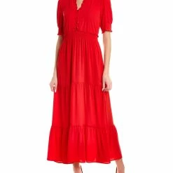 Flash Sale ⭐ women London Times Smocked Maxi 👗 Dress ⭐