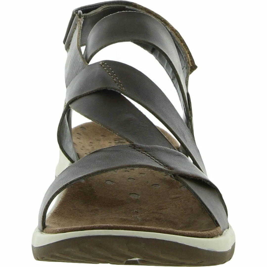 Cheap π₯° Merrell Sunstone Cross π© Womens Leather Comfort Wedge π©΄ Sandals π― - Image 2