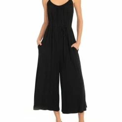 Outlet 🥰 London Times 👩 women Logan Jumpsuit in Black 🥰