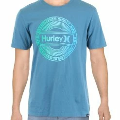 Hot Sale ✔️ Hurley Mens Crewneck Graphic T-Shirt 😀
