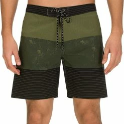 Best Sale π Hurley Phantom Brigade Mens Striped 18" Inseam Board Shorts π