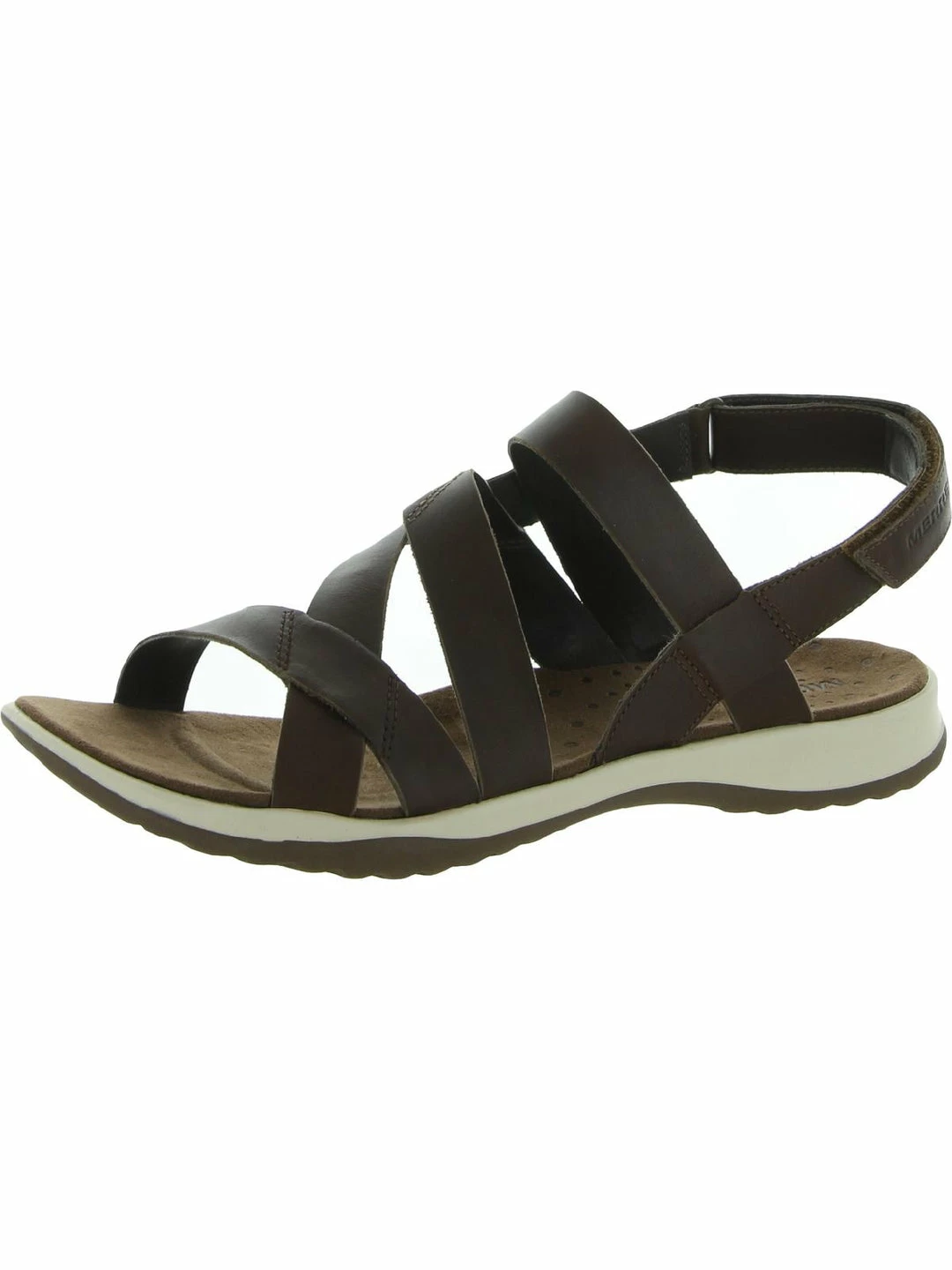 Cheap π₯° Merrell Sunstone Cross π© Womens Leather Comfort Wedge π©΄ Sandals π―