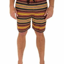 Promo 💯 Hurley Mens Srf Poncho Casual Shorts 💯