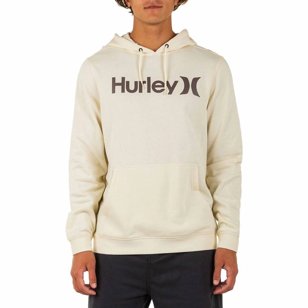 Cheap π Hurley men One And Only βοΈ Summer Hoodie in Coconut Milk π₯°