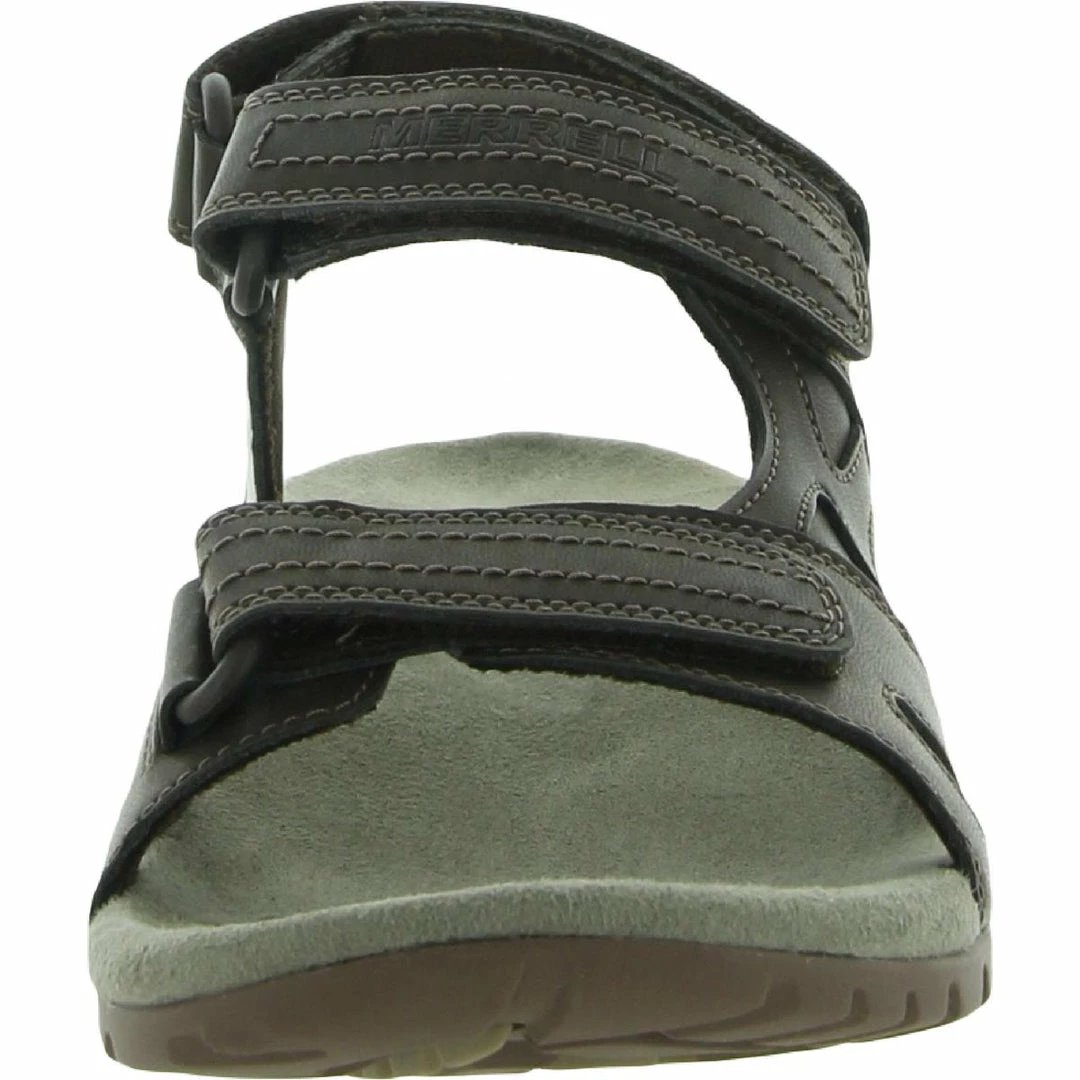 Brand new π Merrell Sandspur Rift Strap Mens Faux Leather Comfort Wedge π©΄ Sandals π - Image 2