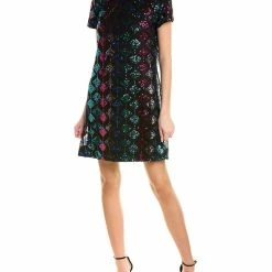 Wholesale 🌟 London Times 👩 women Sequin T-Shirt 👗 Dress in Multi ⌛