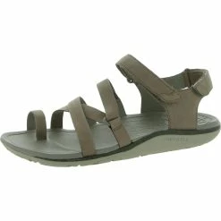 Hot Sale 🔥 Merrell Trailway Wrap 👩 Womens Leather Comfort Slingback 🩴 Sandals ✨