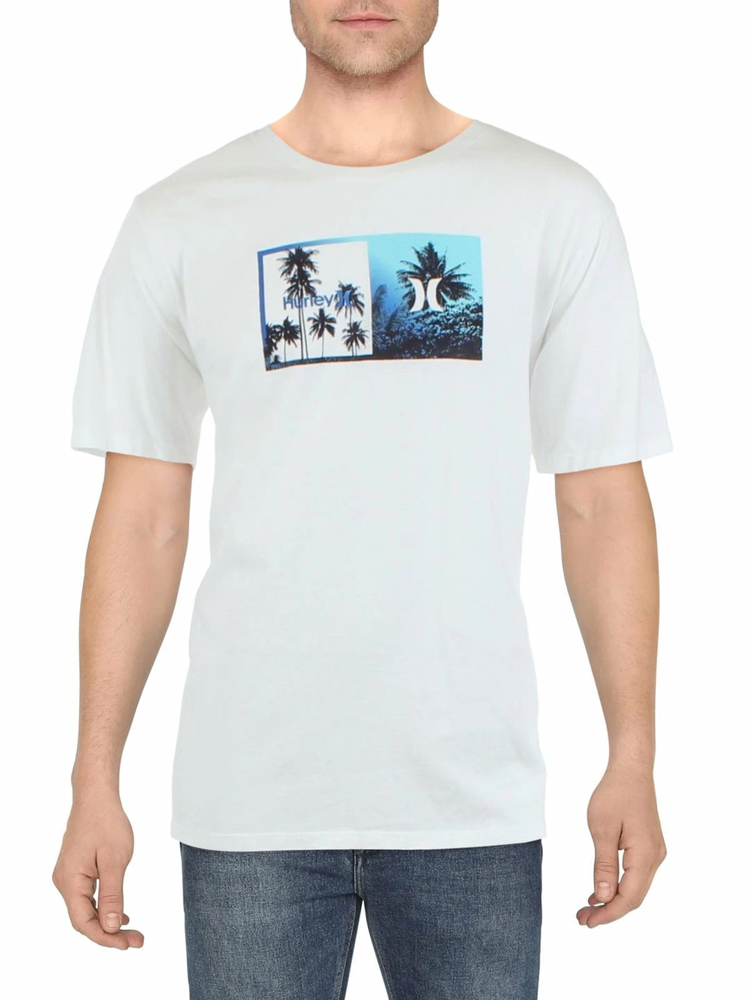 Coupon π Hurley Mens Cotton Crewnneck T-Shirt β€οΈ