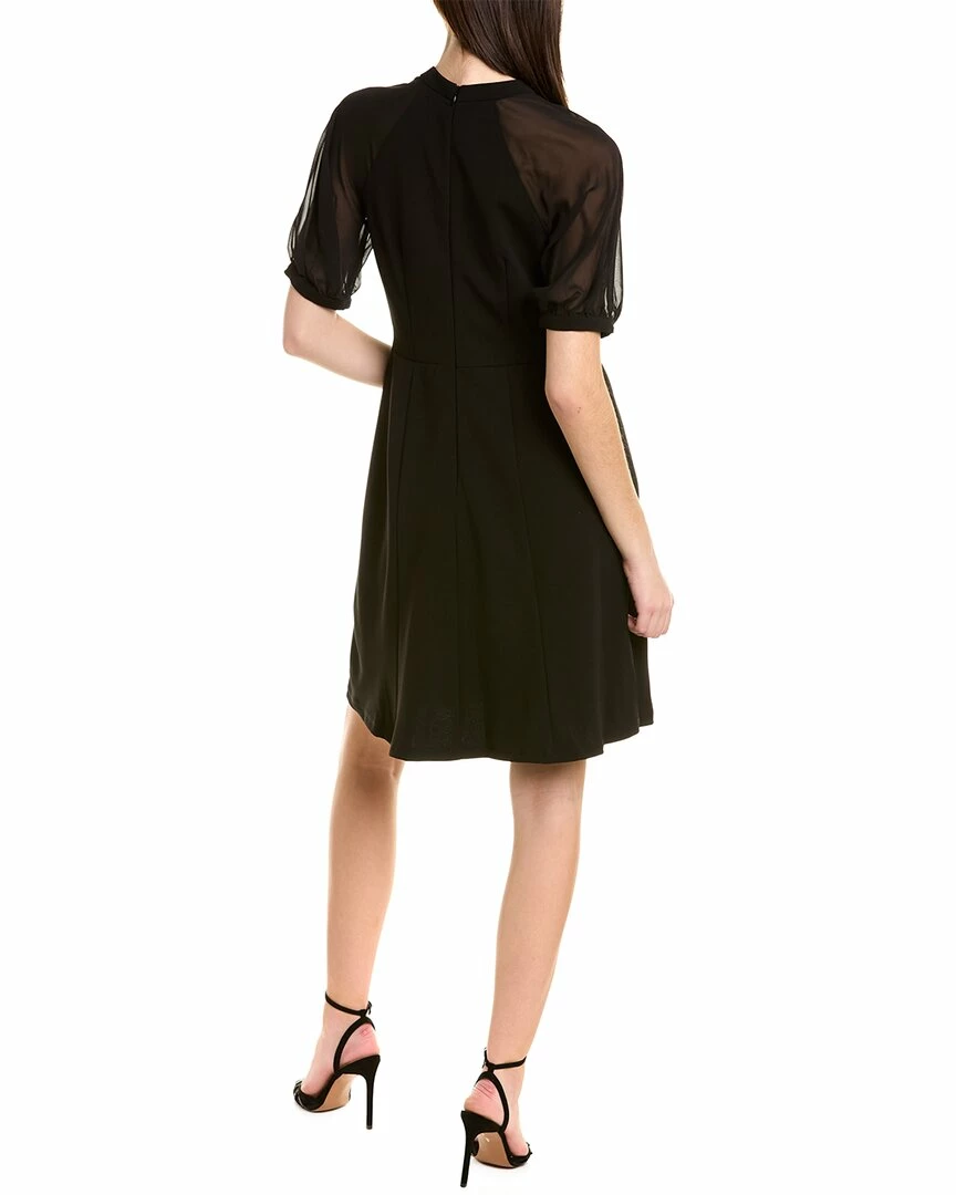 Deals βοΈ women London Times Mock Neck A-Line π Dress π - Image 2