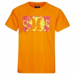Cheap 👍 kids Hurley Icon Print UPF 50+ T-Shirt 🎉
