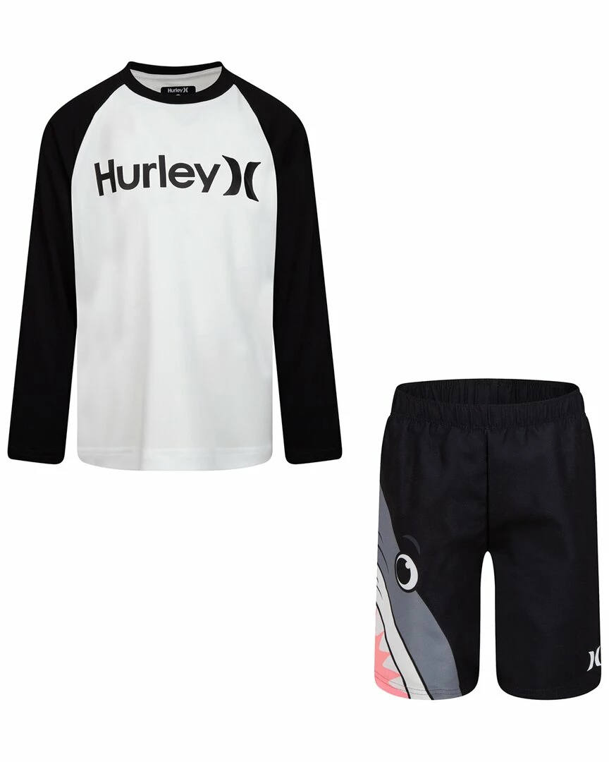 Buy βοΈ kids Hurley Shark T-Shirt Swim Set π